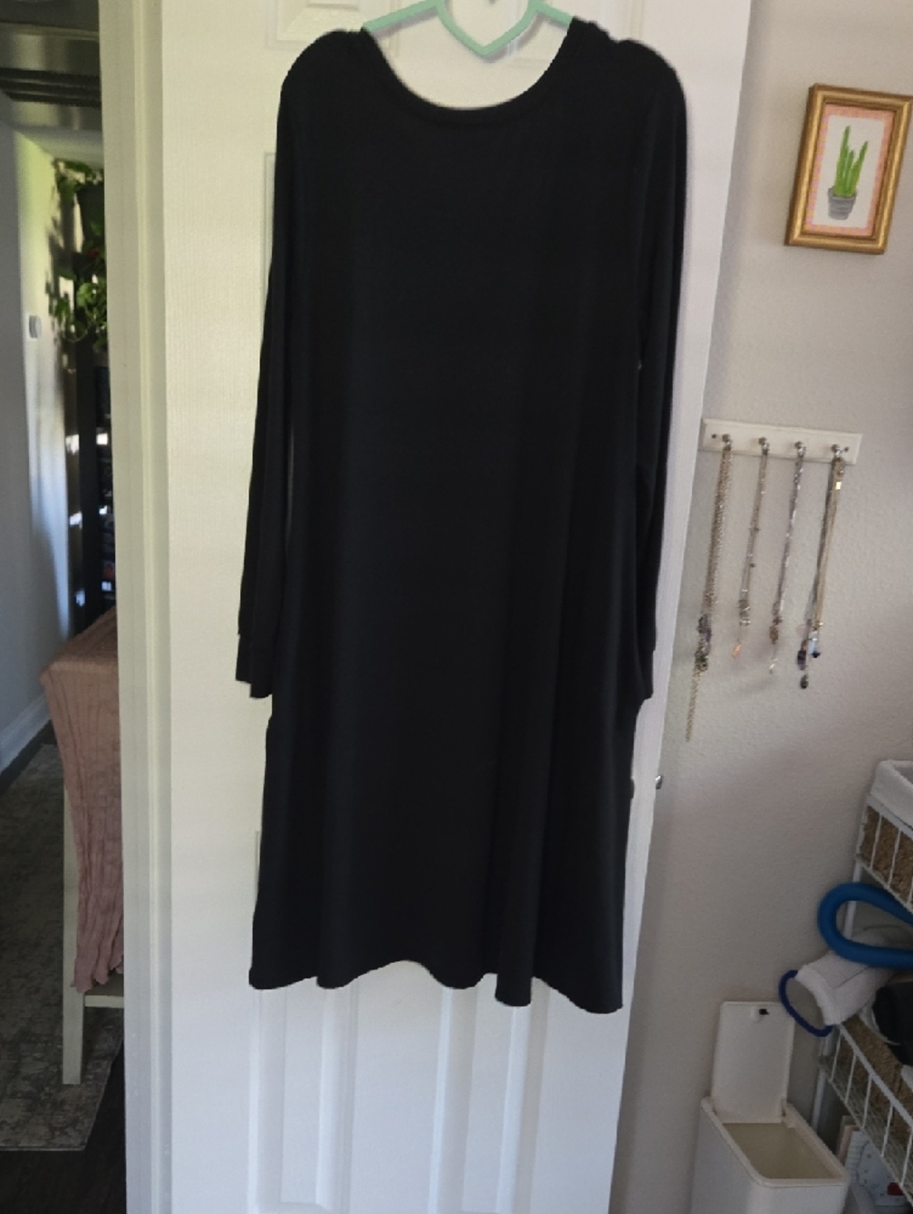 LuLaRoe Emily Long Sleeve Midi Dress- Med - Picture 7 of 10